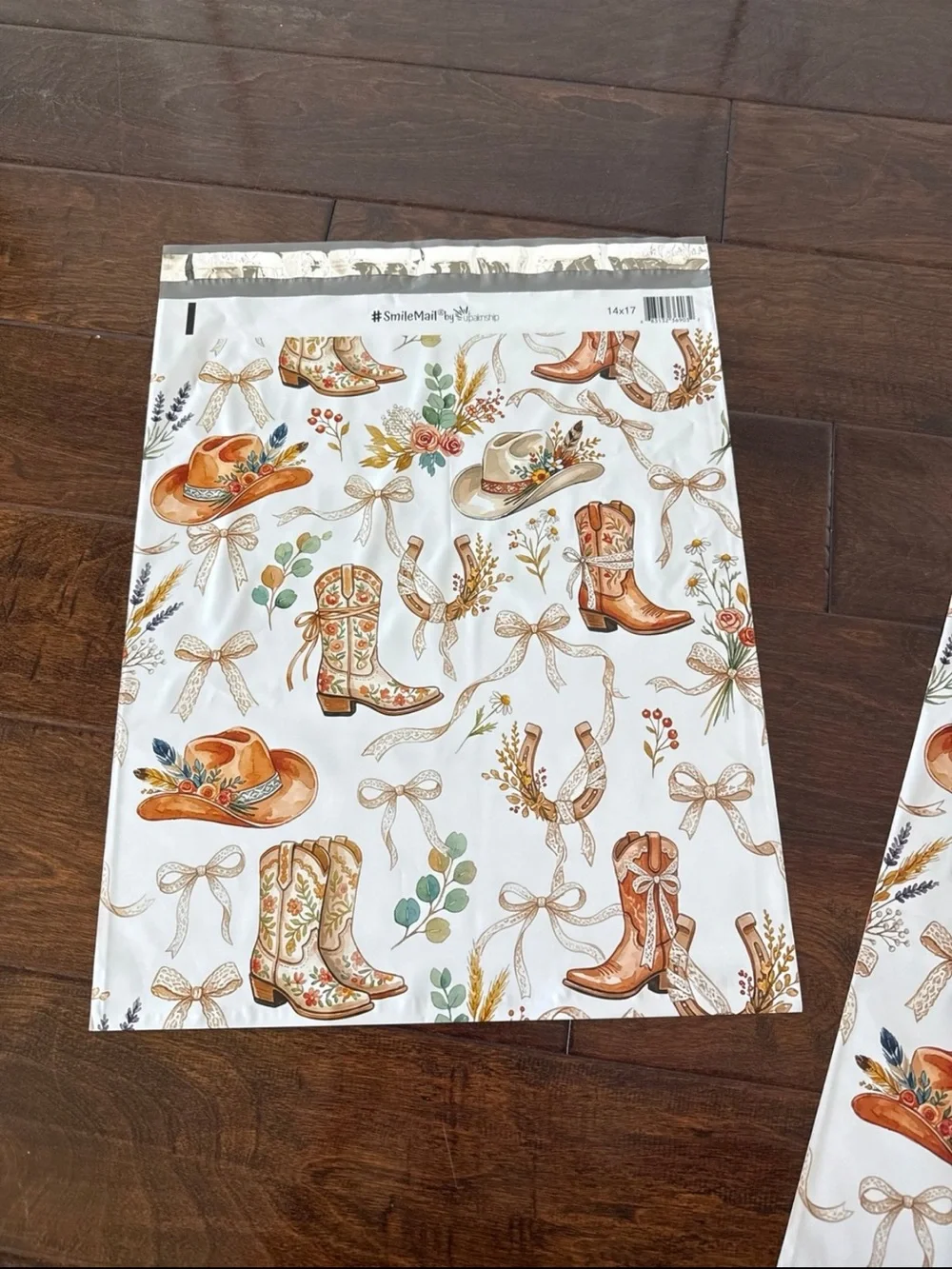 20 Pack - 14x17” XL Cute Cow Girlies Poly Mailers